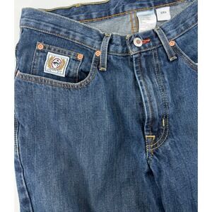 Cinch Green Label Mens Medium Wash Straight Leg Western Denim Jeans 32x34